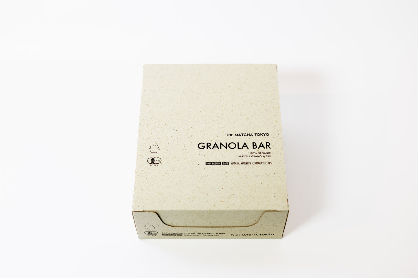
                  
                    100% ORGANIC MATCHA GRANOLA BAR BOX (15 pieces)
                  
                